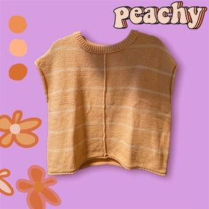 Peach Sweater Vest🍑
